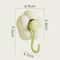 No Drill Suction Cup Flower Hook Vacuum Bathroom Wall Hooks Reusable Adhesive No Drill Storage Hoo 3