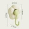 No Drill Suction Cup Flower Hook Vacuum Bathroom Wall Hooks Reusable Adhesive No Drill Storage Hoo 3