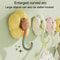 No Drill Suction Cup Flower Hook Vacuum Bathroom Wall Hooks Reusable Adhesive No Drill Storage Hoo 5