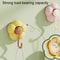No Drill Suction Cup Flower Hook Vacuum Bathroom Wall Hooks Reusable Adhesive No Drill Storage Hoo 7