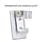 Adjustable Adhesive Shower Head Holder With Hooks For Handheld Shower 2