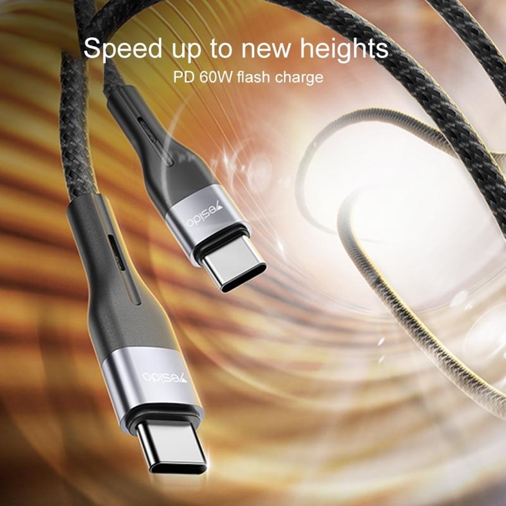 20W Fast USB C to Lightning cable Braided Charging Data Cable