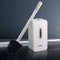 Wall Mounted Toilet Brush With Holder Long Handle Space Saving Bathroom Cleaner 3