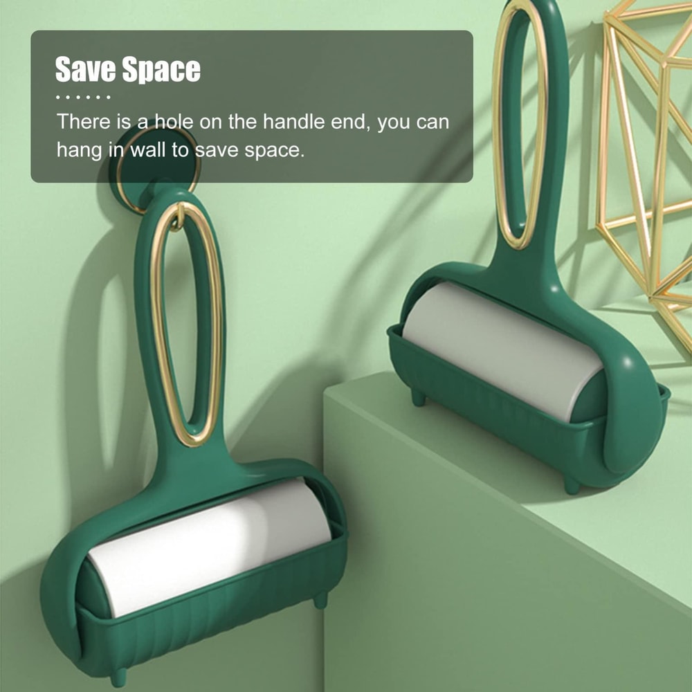 Tearable Lint Roller Pet Hair Remover Brush With Refill Rolls For Clothes Sofa Car Cleaning 8