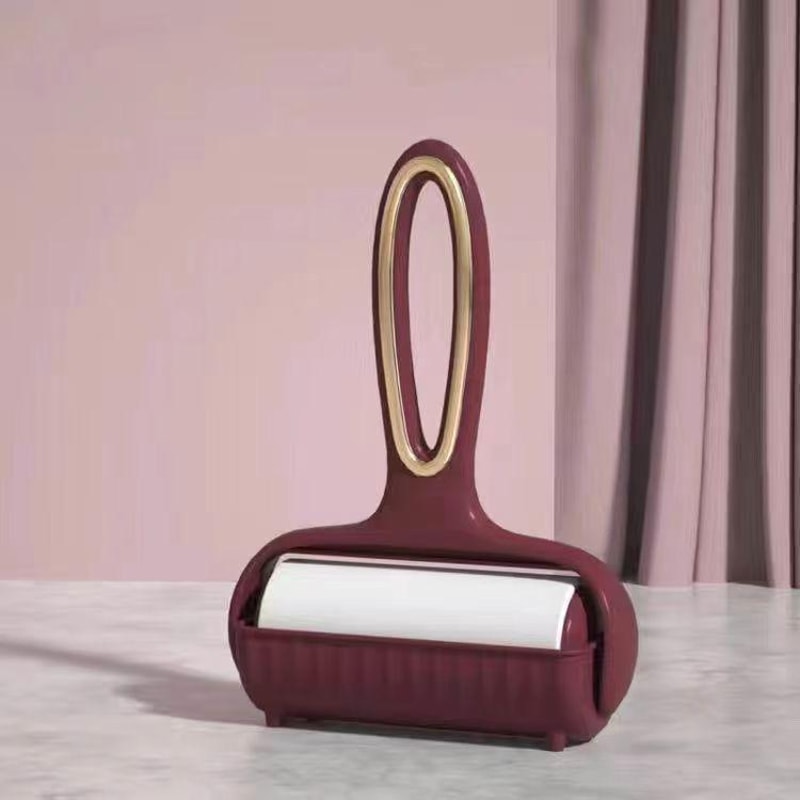 Tearable Lint Roller Pet Hair Remover Brush With Refill Rolls For Clothes Sofa Car Cleaning 6