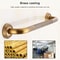 Antique Brass Grab Bar For Elderly Bathroom Safety 3