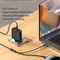 100W USB C To Lightning Fast Charging Cable 2 In 1 Braided Multi Device Charger 8