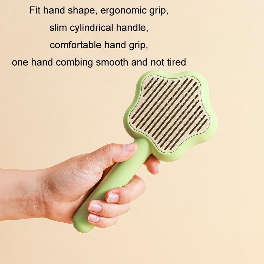 Pet Hair Remover Comb for Cats and Dogs Detangling Knot Removal Grooming Brush