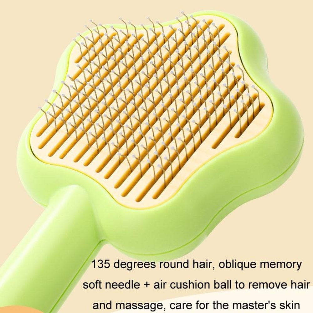 Pet Hair Remover Comb for Cats and Dogs Detangling Knot Removal Grooming Brush