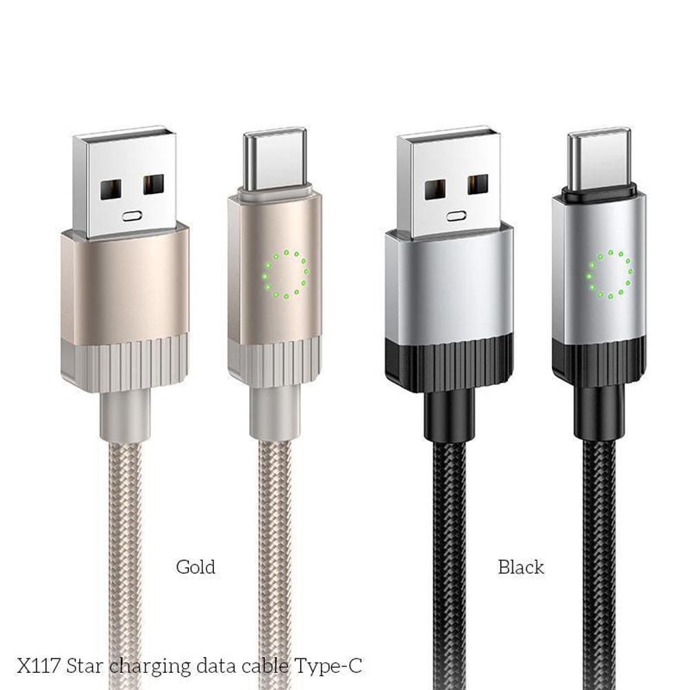 1m USB To Type C Fast Charging Cable 3A Durable Braided Data Cord 1