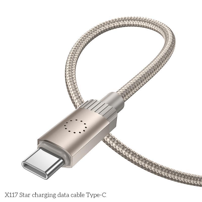 1m USB To Type C Fast Charging Cable 3A Durable Braided Data Cord 2