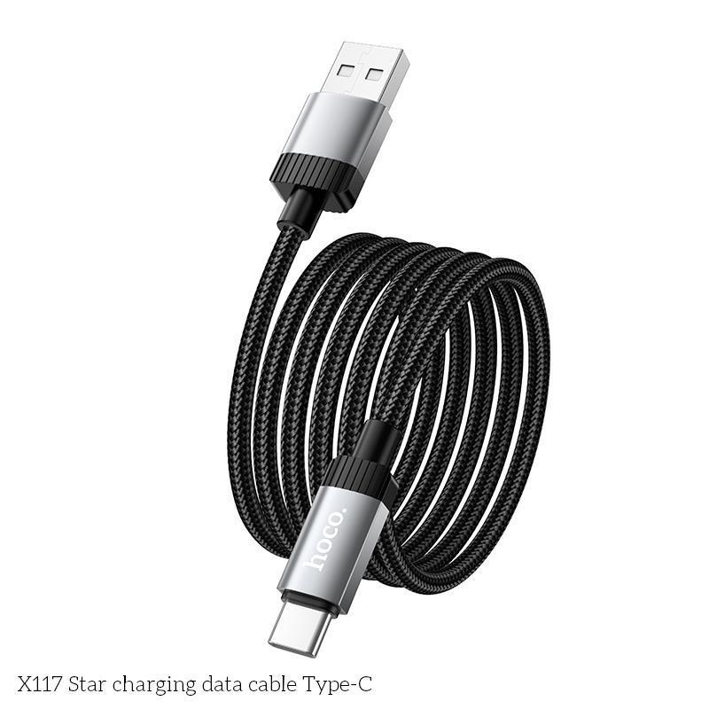 1m USB To Type C Fast Charging Cable 3A Durable Braided Data Cord 4