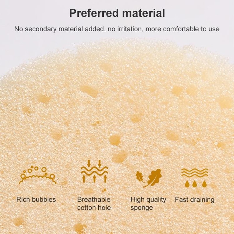 Soft Exfoliating Bath Flower Sponge For Women Shower Body Scrubber 5