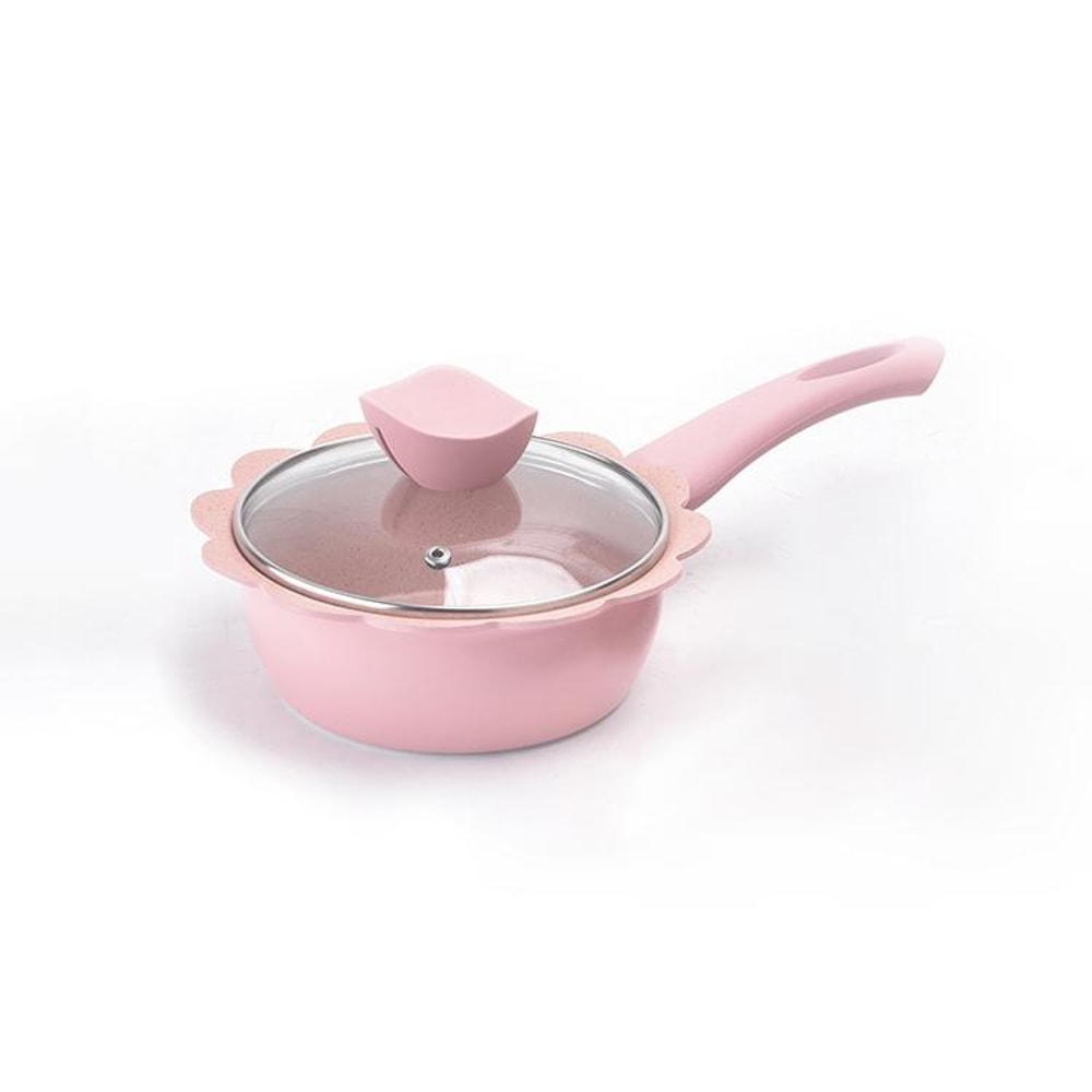 Baby Food Cooking Pot Non Stick Milk Pan Maifan Stone Small Saucepan for Healthy Cooking