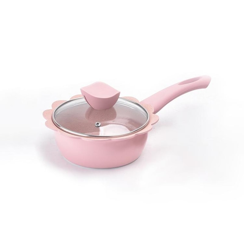 Baby Food Cooking Pot Non Stick Milk Pan Maifan Stone Small Saucepan for Healthy Cooking