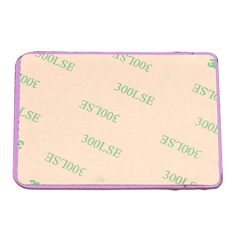 Slim PU Leather Phone Wallet Sticker With Multi Card Slots StickOn Card Holder 4