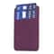Slim PU Leather Phone Wallet Sticker With Multi Card Slots StickOn Card Holder 1