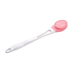 silicone electric bath brush long handle back scrubber for shower
