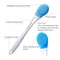 Silicone Electric Bath Brush Long Handle Back Scrubber For Shower 5