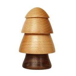 tree shape wooden toothpick holder and toothpick dispenser decorative wooden toothpick box