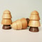 Tree Shape Wooden Toothpick Holder and Toothpick Dispenser Decorative Wooden Toothpick Box
