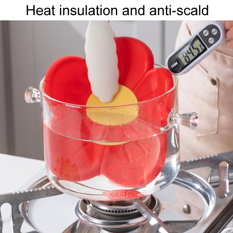 Cherry Blossom Silicone Heat Resistant Mat Kitchen Trivet & Placemat