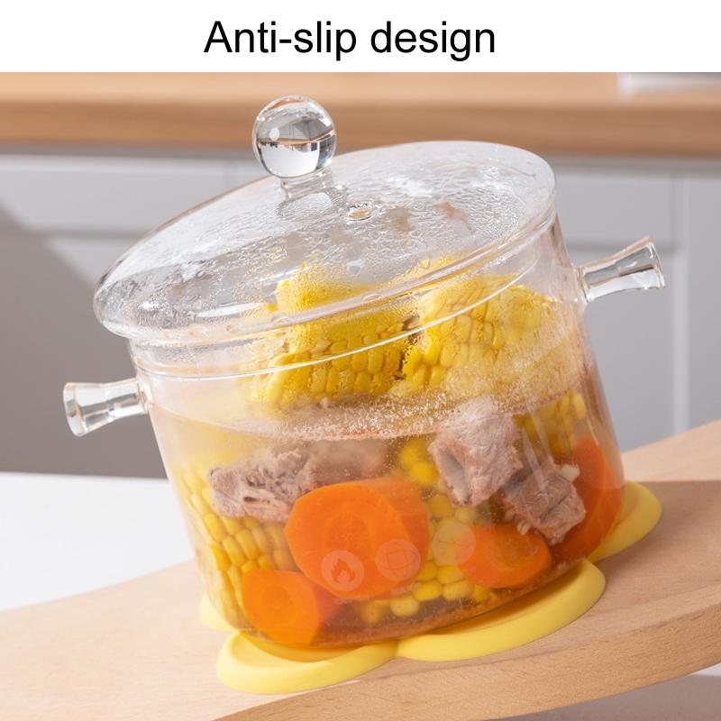 Cherry Blossom Silicone Heat Resistant Mat Kitchen Trivet & Placemat