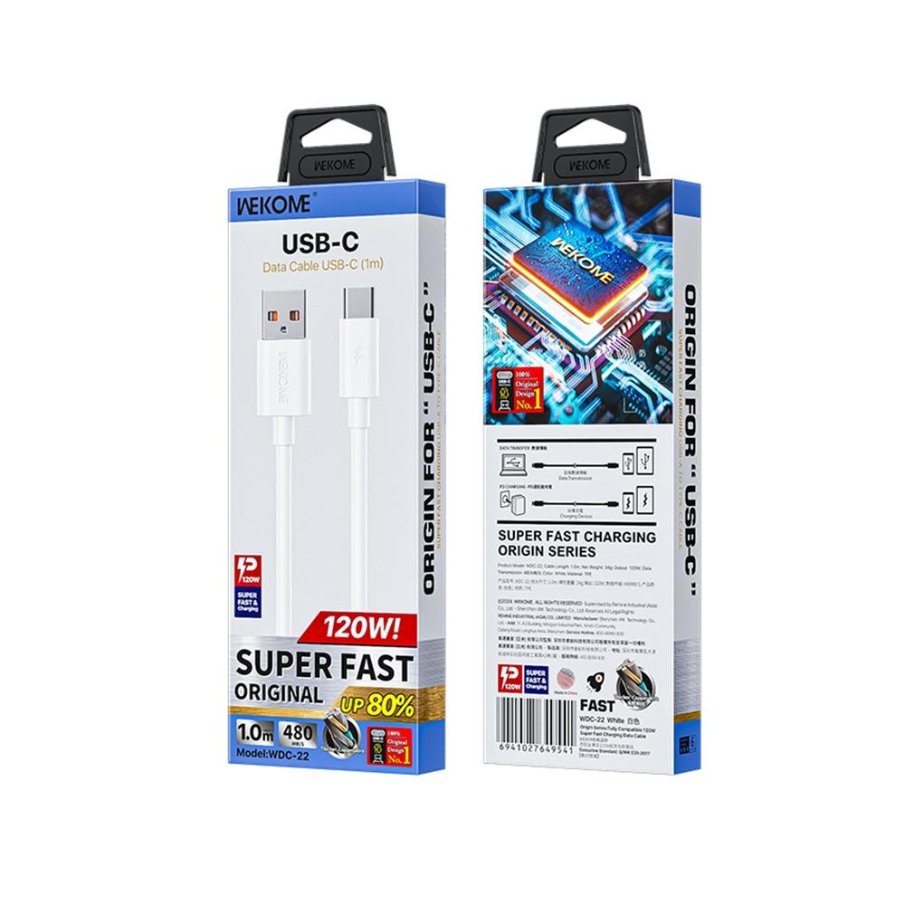 High Speed 120W USB To Type C Fast Charging Cable Durable Data Sync Cord 2