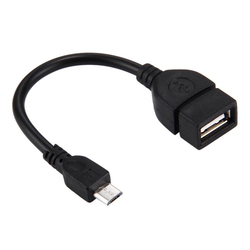 USB OTG Adapter Micro USB to USB Female Converter Cable for Android Devices