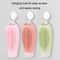 Silicone Travel Dispenser Bottle With Scalp Massage Brush 1
