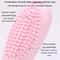 Silicone Travel Dispenser Bottle With Scalp Massage Brush 3