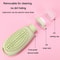 Silicone Travel Dispenser Bottle With Scalp Massage Brush 4