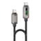High Speed 60W USB C Cable with LED Streamer Light Fast Charging Data Sync