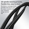 High Speed 60W USB C Cable with LED Streamer Light Fast Charging Data Sync