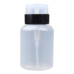 portable leak proof alcohol spray bottle with lock, refillable cleaning bottle