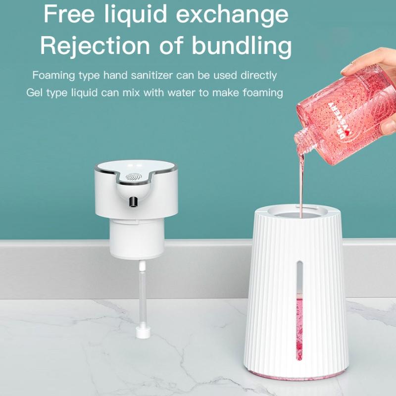 Touchless Automatic Foam Soap Dispenser Wall Mounted Rechargeable 6