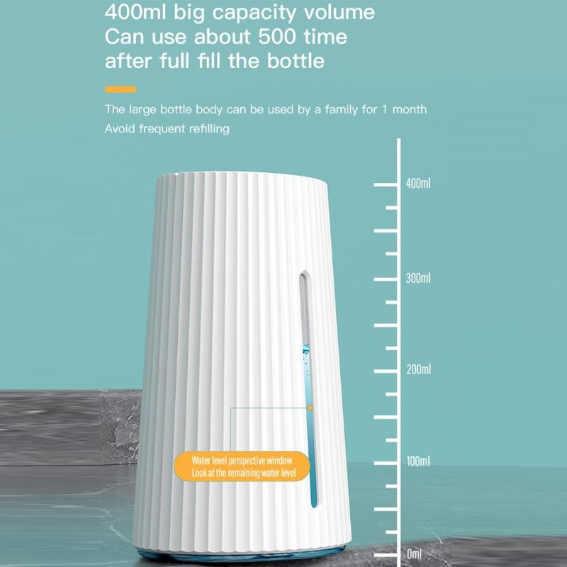 Touchless Automatic Foam Soap Dispenser Wall Mounted Rechargeable 7