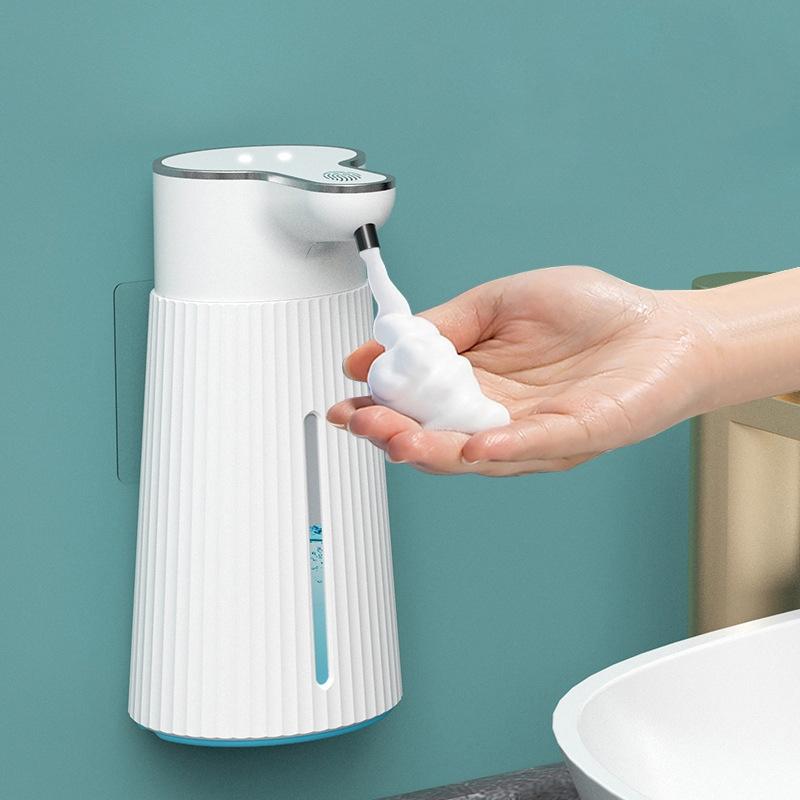 Touchless Automatic Foam Soap Dispenser Wall Mounted Rechargeable 11