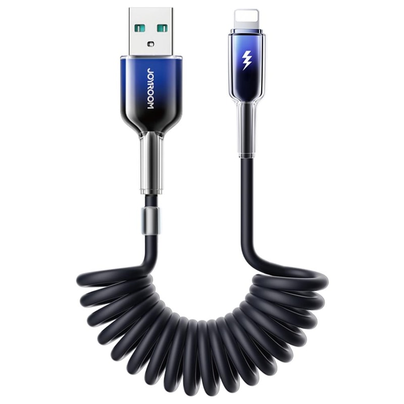 60W USB C Fast Charging Coiled Cable Durable Type C Data Cord For Car And Daily Use 7