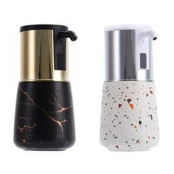 touchless automatic soap dispenser with infrared sensor ceramic base