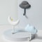 Cloud Shape Adhesive Wall Hooks No Drill Damage Free Hanging Solution