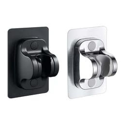 adjustable adhesive shower head holder no drill wall mount for handheld showers