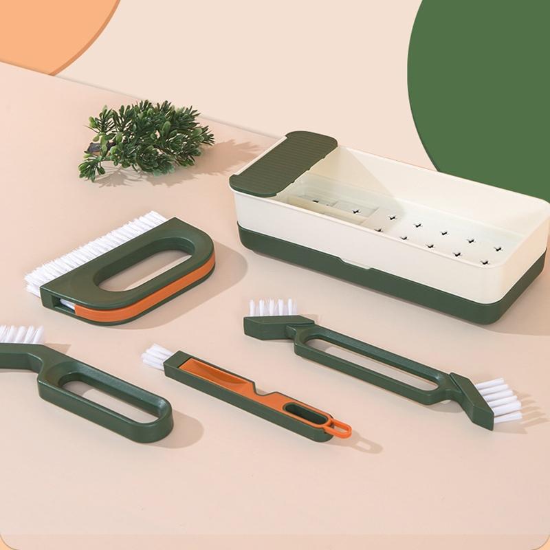 Gap Cleaning Brush Set Window Groove Tool Kitchen Crevice Cleaner