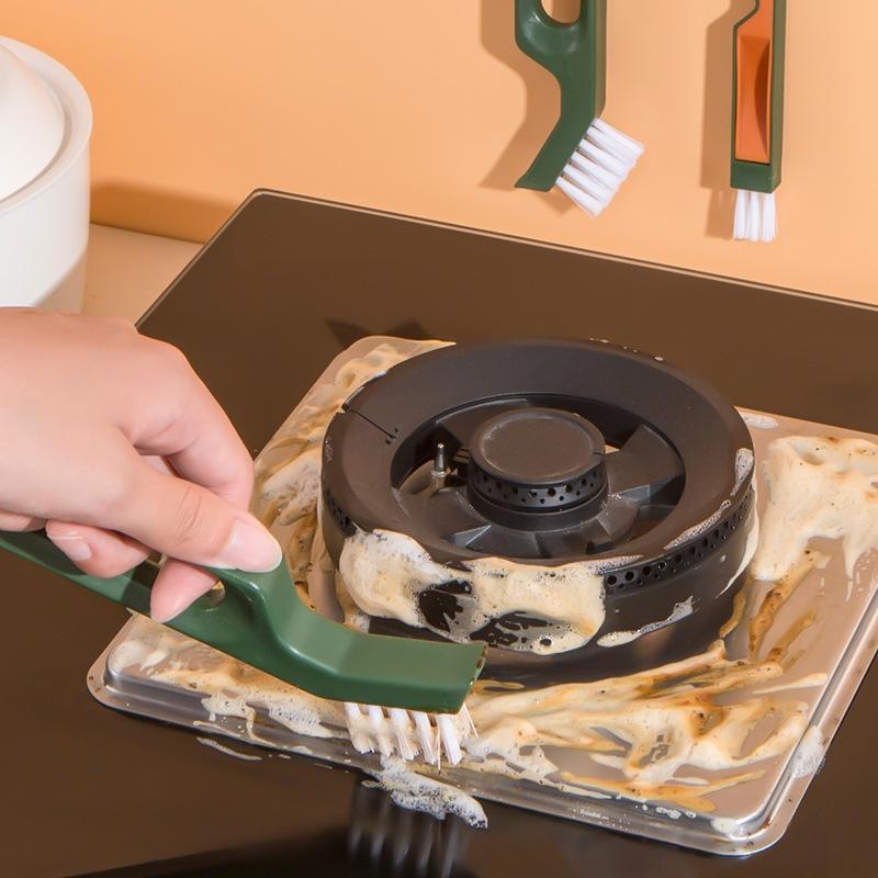 Gap Cleaning Brush Set Window Groove Tool Kitchen Crevice Cleaner