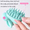 Rabbit Silicone Shampoo Brush Scalp Massager And Scalp Scrubber 1