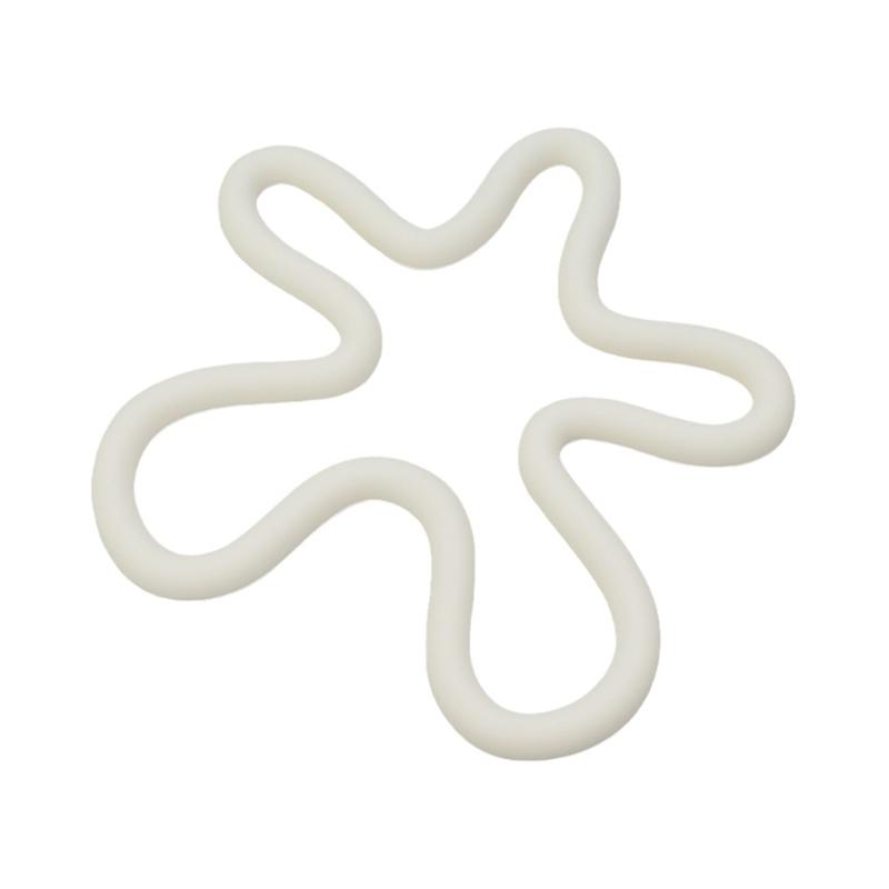 Irregular Silicone Heat Resistant Mat Non Slip Kitchen Table Protection Placemat