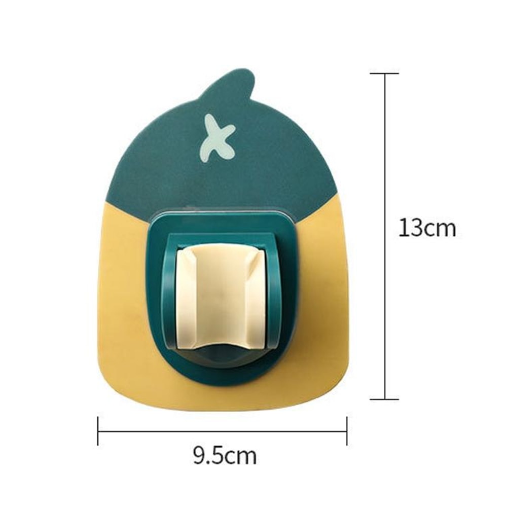 Cute Adjustable Shower Head Holder No Drill Wall Mounted Shower Bracket 6