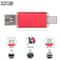 3 in 1 USB C Flash Drive OTG Dual USB Portable Storage Device for Phone, Tablet & Laptop