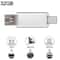 3 in 1 USB C Flash Drive OTG Dual USB Portable Storage Device for Phone, Tablet & Laptop