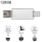 3 in 1 USB C Flash Drive OTG Dual USB Portable Storage Device for Phone, Tablet & Laptop
